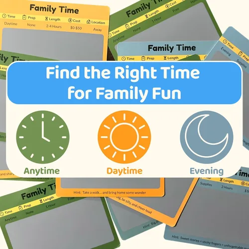 Vista 6 de 60 tarjetas de actividades para raspar con marcadores de día y noche - Divertidos juegos familiares para niños y padres - Ideas de aventura sin