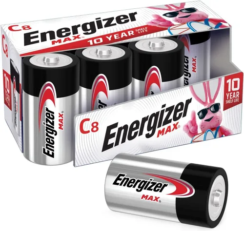 Vista 2 de Energizer Paquete combinado de baterías MAX C y baterías D, 8 baterías C y 8 D (16 unidades)