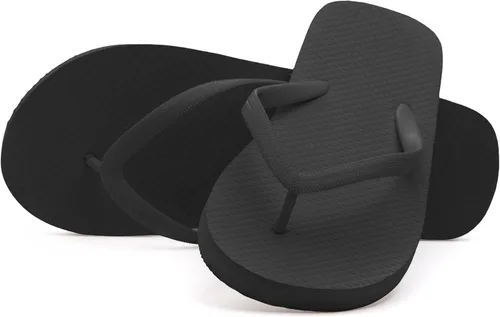 Vista 5 de 48 pares de chanclas, incluye letrero a granel para recepción de boda, fiesta en la piscina en la playa, suela suave al por mayor