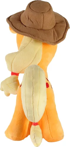 Vista 5 de My Little Pony - Juguete de peluche Applejack, producto oficial, suave y adorable coleccionable para fanáticos y coleccionistas, regalo ideal