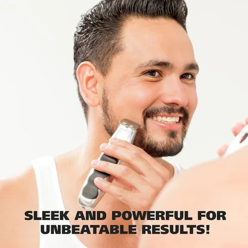 Vista 7 de Wahl Groomsman Cable/Inalámbrico Cortadora De Barba Para Hombres, máquina de cortar el cabello y máquinas de afeitar, recargable para hombre Kit