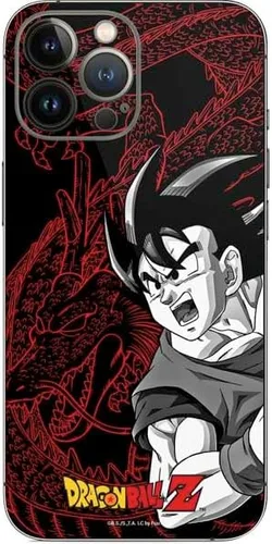 Vista 15 de Skinit Calcomanía para teléfono compatible con iPhone 14 Pro Max, diseño oficial de Dragon Ball Z Red Ribbon Army