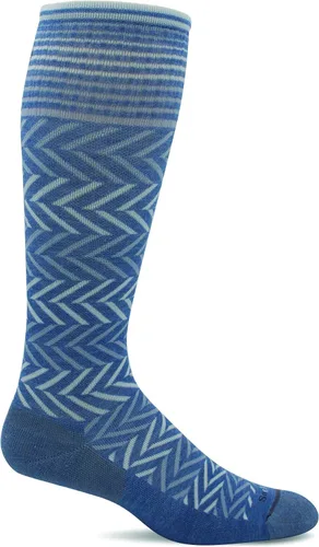 Vista 4 de Sockwell - Calcetines de compresión graduada para mujer loto