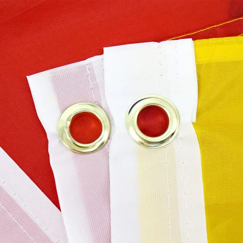 Vista 5 de Bandera de Venezuela de 7 estrellas 1954 Banderas de la República de Venezuela con ojales de latón de 3 x 5 pies