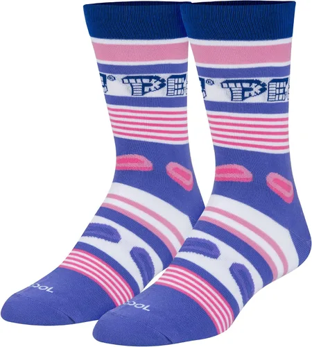 Vista 2 de Odd Sox Calcetines de caramelo favoritos para hombres y mujeres, caramelos surtidos, estampados novedosos, adultos, Multi