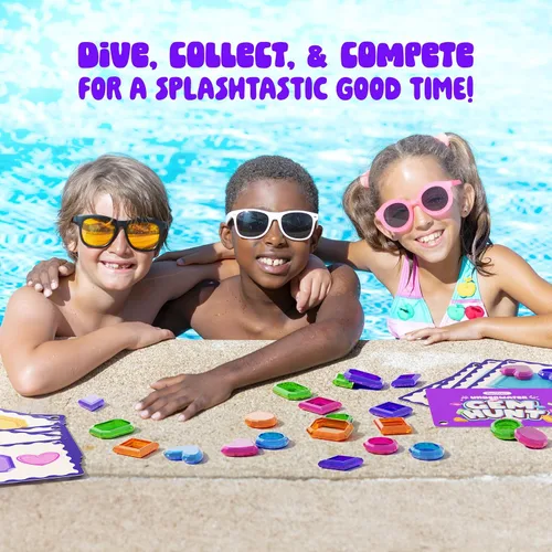 Vista 3 de Dan&Darci Juego de buceo para niños de 6, 7, 8, 9, 10, 11, 12 años, juegos acuáticos, juguete de buceo, regalos para niñas, niños de 6 a 8 años, 8 a