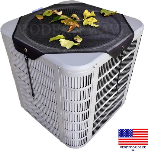 Vista 6 de MODERN WAVE Cubierta de Aire Acondicionado Central para Unidades Exteriores 28 x 28 - Cubierta Defensora Universal para AC Exterior Superior