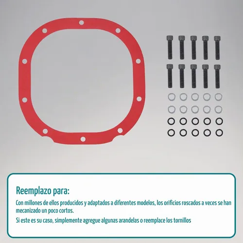 Vista 7 de 8.8 diferencial cubierta trasera sistema de fajas, apto para Ford Mustang/F