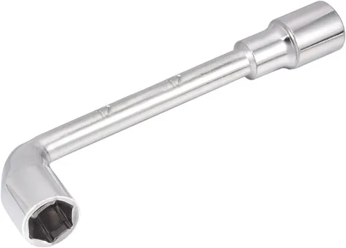 Vista 9 de uxcell Llave hexagonal abierta en forma de L métrica de 0.315 in de 6 puntos