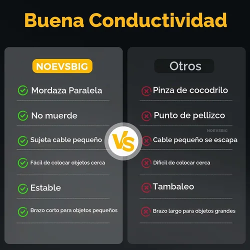 Vista 10 de Abrazadera Magnética de Manos de Ayuda de Metal, Soporte Ajustable de Tercera Mano para Soldadura para Electrónicos Pequeños, Pasatiempo DIY