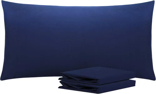 Vista 19 de NTBAY Juego de fundas de almohada estándar, paquete de 2 fundas de almohada de microfibra cepillada de 20 x 26 pulgadas, suaves, sin arrugas Aqua