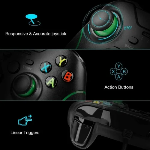 Vista 7 de Lyyes Control inalámbrico para Xbox One compatible con Xbox OneOne SOne XOne SeriesPC Windows 7810