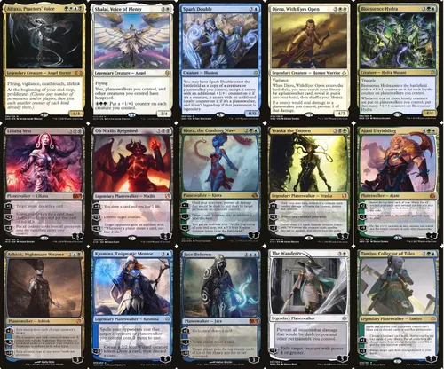 Vista 2 de Elite Planeswalker Commander Deck - EDH - Atraxa, Voz de pretor - Hecho a medida - Magic The Gathering - MTG - 100 cartas