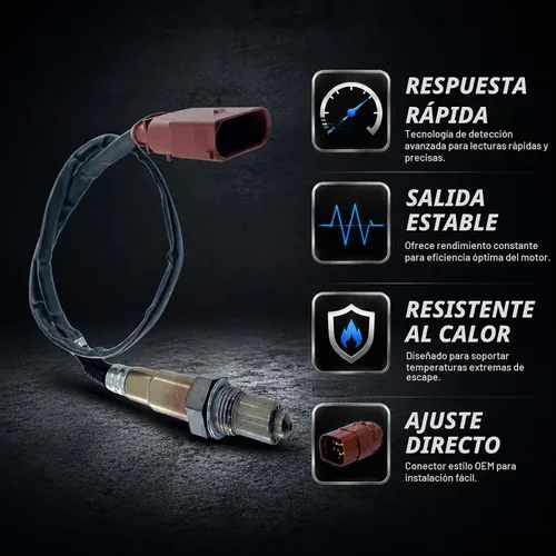 Vista 5 de Sensor de oxígeno aguas abajo para Volkswagen 2004 Jetta 2l