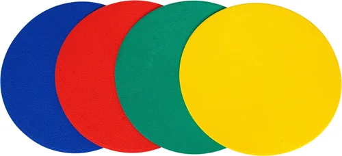 Vista 8 de GSi Non-Slip Floor Spot Markers for Sports, Therapy & Classroom