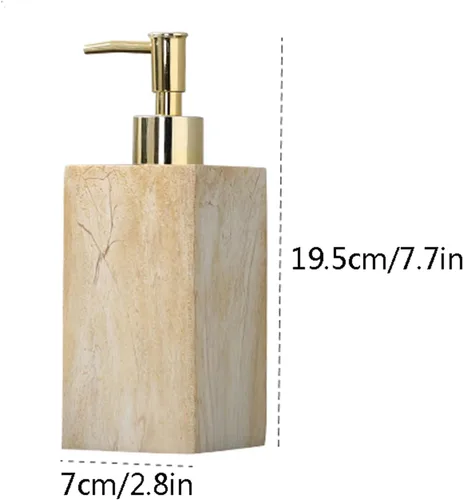 Vista 2 de Botellas de jabón de alta calidad con almohadilla de silicona antideslizante, calidad premium, dispensador de jabón para platos y manos, ideal