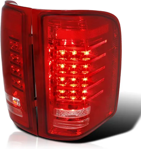 Vista 11 de Spec-D Tuning LT-SIV07JMLED-RS luces traseras LED transparentes, color negro