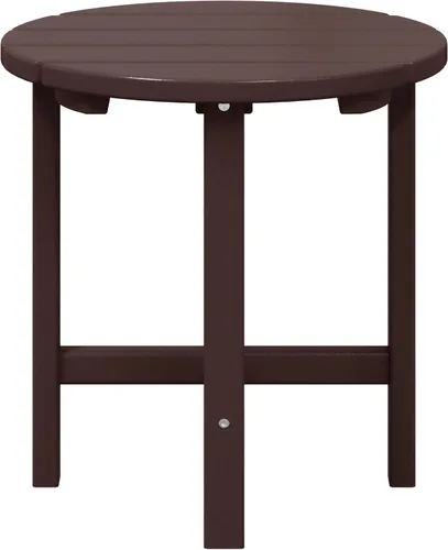 Vista 52 de WestinTrends Malibu - Mesa auxiliar cuadrada para exterior para silla Adirondack, teca