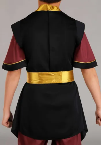 Vista 5 de Disfraz Deluxe de Príncipe Zuko para Niño Multicolor
