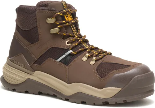 Vista 2 de CAT Botas Provoke Mid impermeables para hombre con puntera de aleación