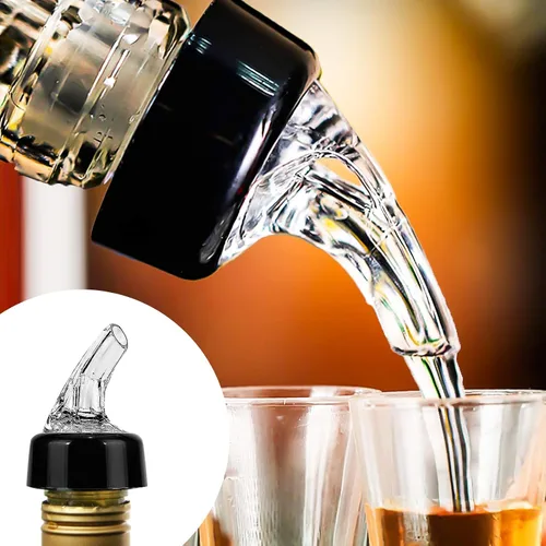 Vista 5 de SuproBarware Vertedor automático de botellas medido – Quick Shot Spirit Measure Pourer Bebidas Vino Cóctel Dispensador de Herramientas de Bar