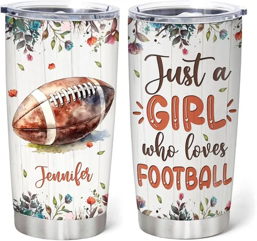 Vista 7 de Hyturtle Regalos personalizados para amantes del béisbol, vaso de acero inoxidable con nombre personalizado de 20 onzas con tapa, idea de regalo