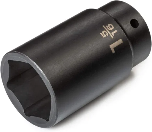 Vista 22 de TEKTON SID23025 Dado de impacto profundo de 6 puntos de 1 pulgada impulsor de 1/2 pulgada