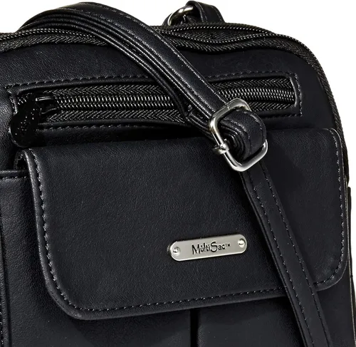 Vista 3 de MultiSac Zippy - Bolso cruzado con triple compartimento