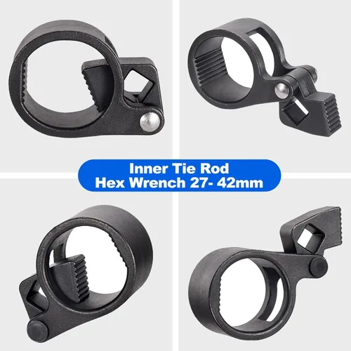 Vista 8 de Llave hexagonal universal para varilla de acoplamiento interior, herramientas de reparación y extracción de 27-42mm para coche, camión, vehículo