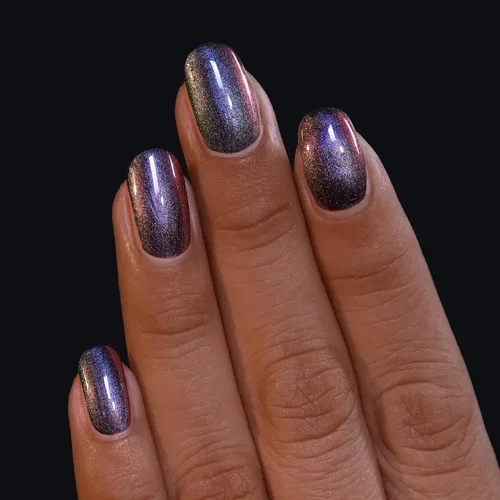 Vista 5 de ILNP Orbit Esmalte de uñas ultra cromado gris a rojo