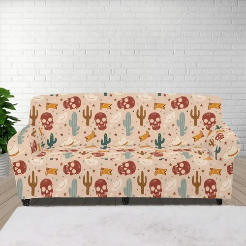 Vista 50 de ZOUTAIRONG Fundas elásticas para sofá con estampado de ramas de camuflaje 3D para sofá, funda para muebles de un solo cojín, decoración del hogar u