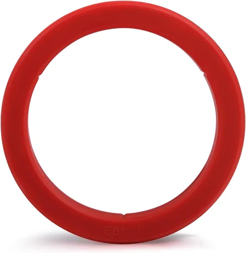 Vista 4 de Junta de cabeza grupal de 0.315 in para máquina de café espresso E61, anillo de silicona rojo compatible con EXPOBAR E61/KEES/WEGA PEGASO