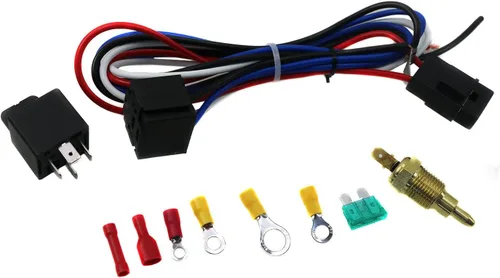 Vista 6 de Radiador de aluminio de 3 filas para Nissan Datsun 240Z 260Z 2.4/2.6L 1971 1972 1973, radiador de aluminio con kit de relé de ventilador de cubierta
