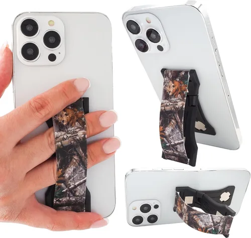 Vista 8 de LOVEHANDLE PRO Premium Phone Grip - Correa de silicona para teléfono - Soporte magnético para teléfono y soporte para teléfono inteligente y tableta