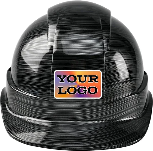 Vista 27 de Casco de trabajo de construcción personalizado Casco de seguridad con suspensión de trinquete de 6 puntos con ventilación
