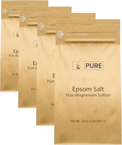 Vista 16 de Pure Original Ingredients, Sal de Epsom, 4 Oz Para uso en el baño, rutinas de cuidado de la piel y cuidado personal