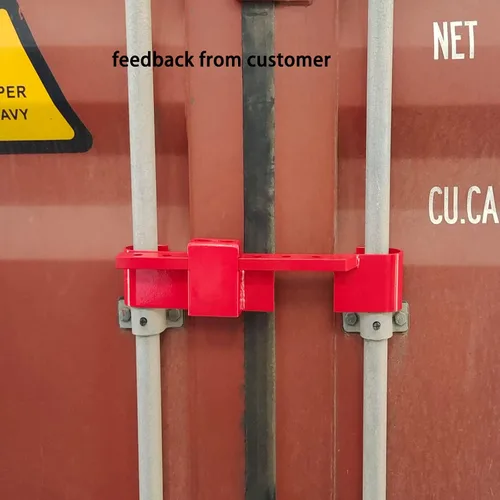 Vista 6 de Cerradura de puerta de carga de acero resistente/cerradura de contenedor de envío estándar con 4 llaves Rango de ajuste: 12-1/2" - 18-7/8