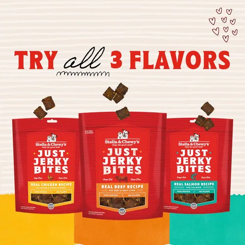 Vista 10 de Stella & Chewy's Golosinas de Carne Seca Premium de Res para Perros - Bocados de 95% Carne Real para Estómagos Sensibles - Golosinas Naturales