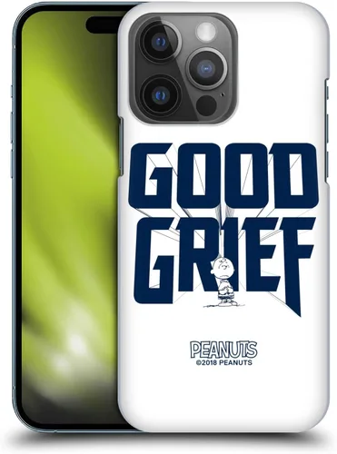 Vista 61 de Head Case Designs Funda rígida con licencia oficial de Peanuts Charlie Brown Good Grief Rock Tees compatible con Apple iPhone 7/8/SE 2020 y 2022