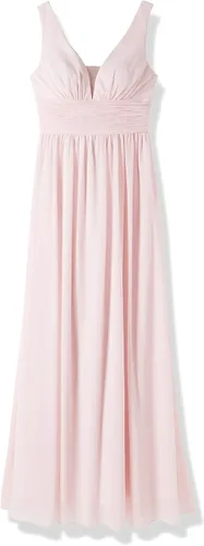 Vista 7 de Maisfeal Vestido de noche sin mangas con cuello en V doble para mujer