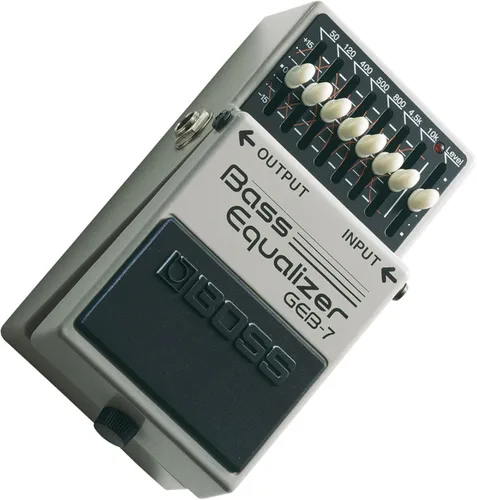 Vista 6 de BOSS GEB-7 Pedal de guitarra ecualizador de bajo gráfico de siete bandas