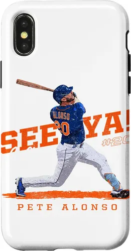Vista 5 de Funda para iPhone 16 See Ya! Pete Alonso New York MLBPA