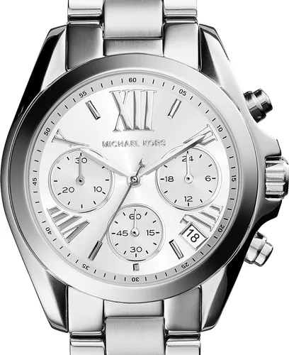 Vista 4 de Michael Kors Mini Bradshaw - Reloj cronógrafo de acero inoxidable de 1.417in, MK5798 - Bradshaw Mini