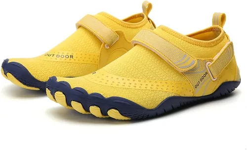 Vista 4 de YING LAN Zapatos de agua para hombres y mujeres, secado rápido, antideslizantes, para playa, natación, deportes acuáticos, buceo, vela, kayak