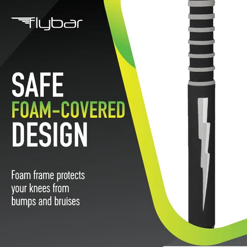 Vista 2 de Flybar Maverick 2.0 Vara de espuma de pogo para niños de 5 años en adelante, de 18 a 36 kg, juguetes para niños al aire libre, agarre de goma