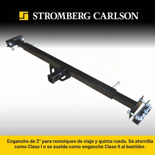 Vista 5 de Stromberg Carlson CC-300 - Enganche ajustable para accesorios – Receptor de enganche para portabicicletas y portaequipajes, ideal para la parte