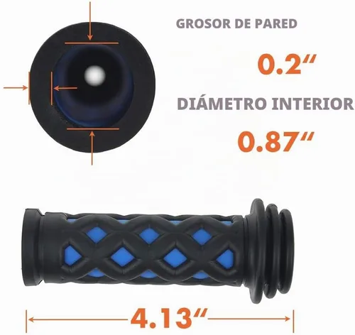 Vista 5 de SAPLIZE Empuñaduras de Manillar para Bicicleta Infantil, Longitud Más Corta (10,5 cm), para Bicicletas de Niñas, Niños, Bicicletas de Equilibrio