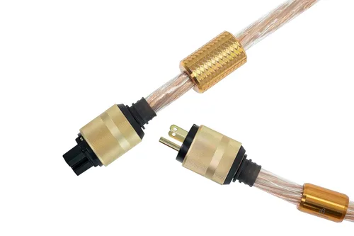 Vista 4 de iFi – Quasar - Cable de alimentación equilibrado geométricamente Reducción del ruido del sistema Cobre puro Polímero resistente a los impactos