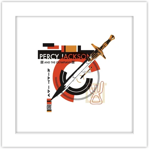 Vista 10 de Trends International Gallery Pops Disney Percy Jackson and the Olympians - Póster de pared con insignia Riptide de 12.00 x 12.00 pulgadas, versión