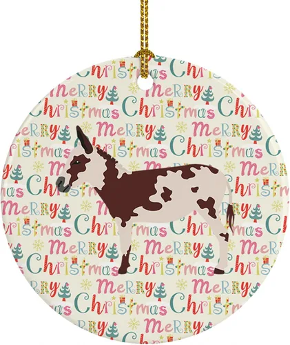 Vista 119 de Caroline's Treasures Adorno de cerámica de avestruz común para árbol de Navidad, decoración colgante para el hogar, Navidad, vacaciones, fiesta